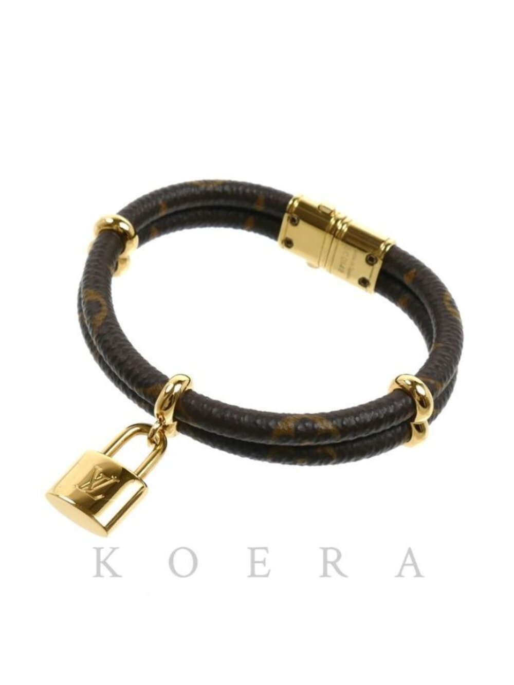 Louis Vuitton Monogram Canvas Keep It Twice Bracelet